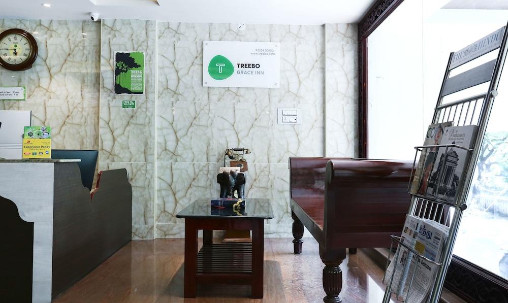 Treebo Grace Inn, 3 Min Walk From Promenade Beach Pondicherry Esterno foto
