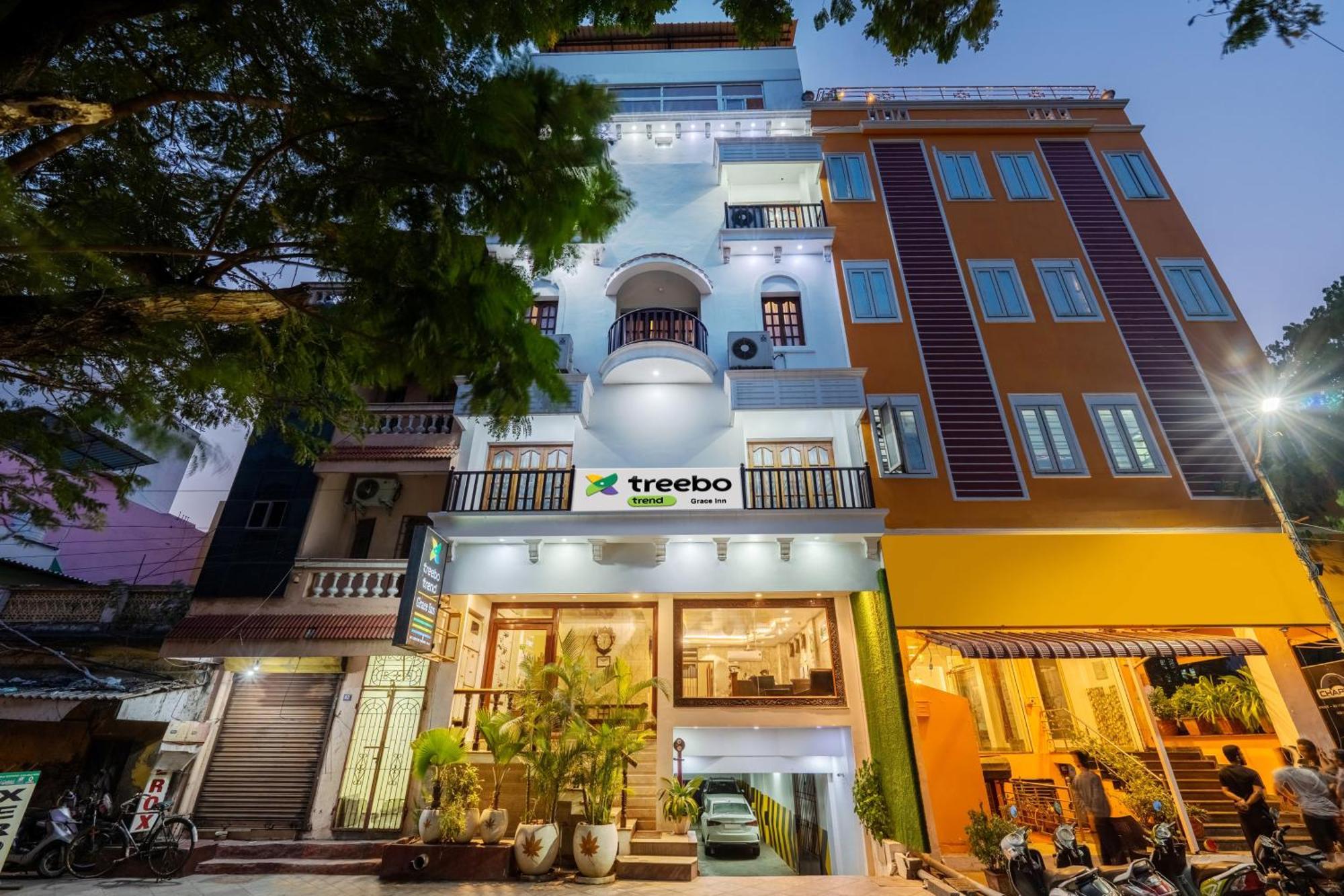 Treebo Grace Inn, 3 Min Walk From Promenade Beach Pondicherry Esterno foto
